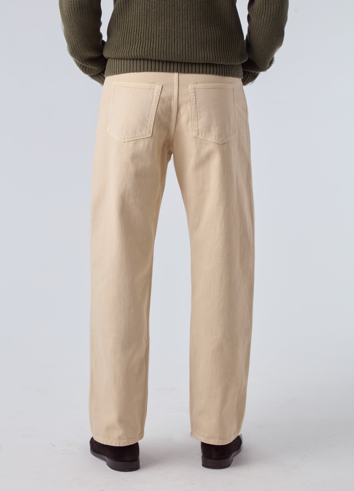 Arthuro Five Pocket Trousers - Ecru Berg & Berg