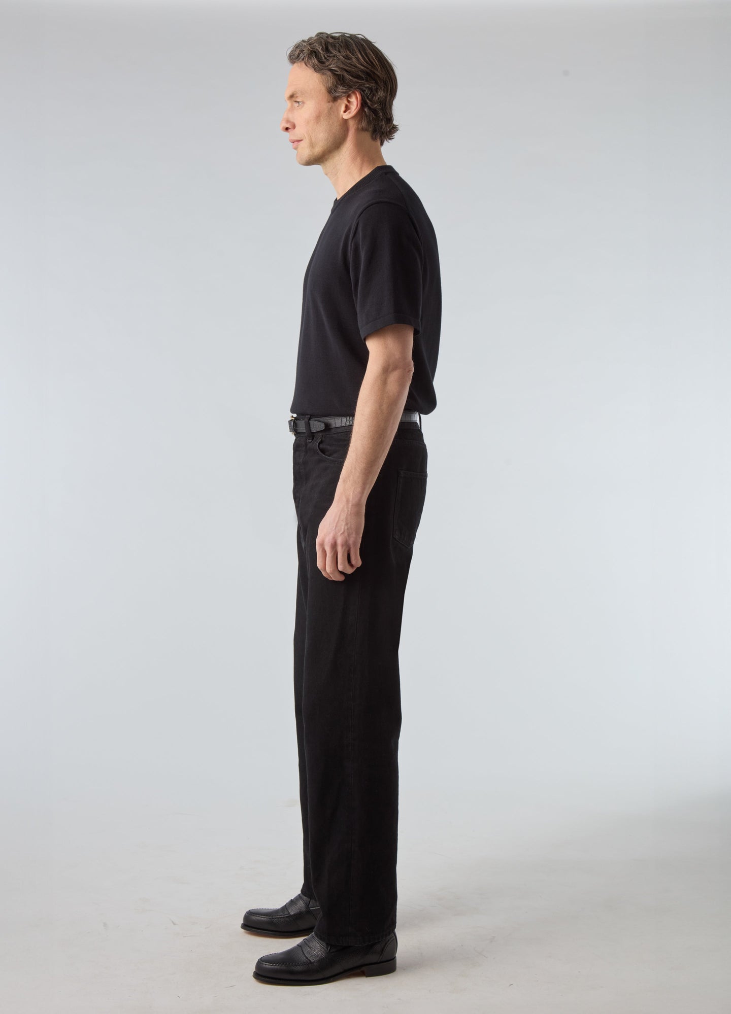 Arthuro Five Pocket Trousers - Washed Black Berg & Berg