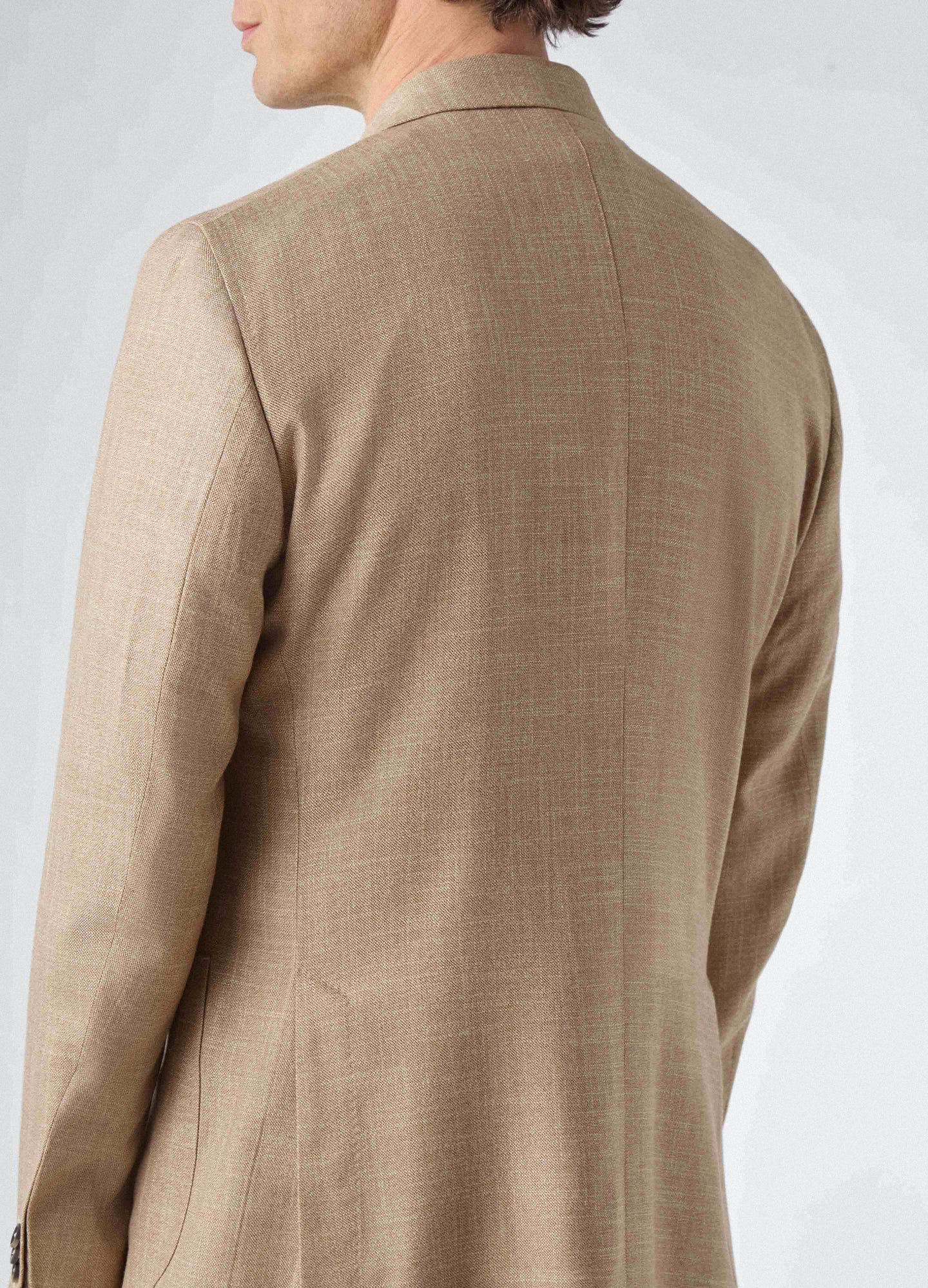 Don Sport Bamboo Hopsack Jacket - Sand Berg & Berg