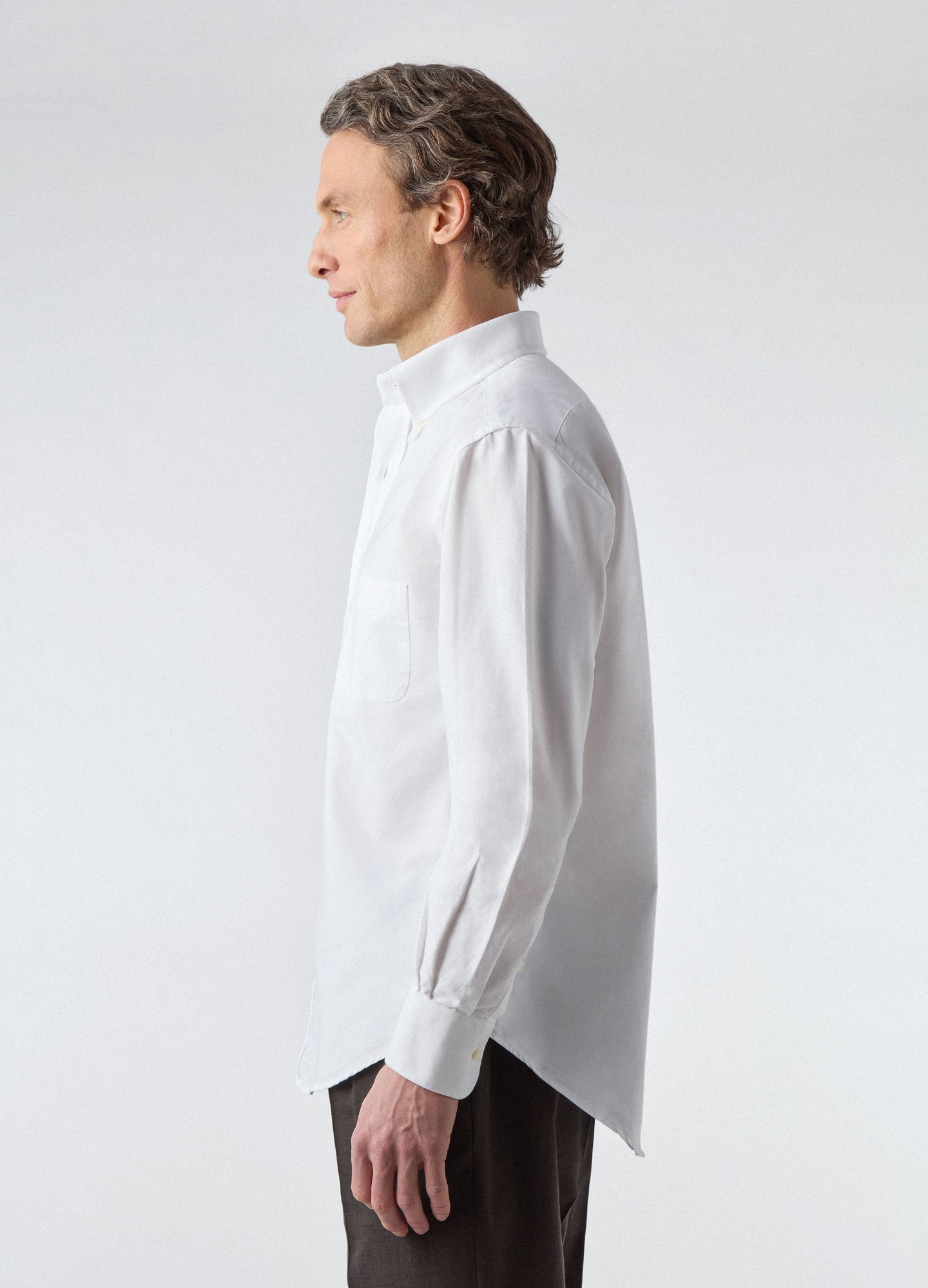 Ferdinand Oxford Button Down Shirt - White | Berg & Berg