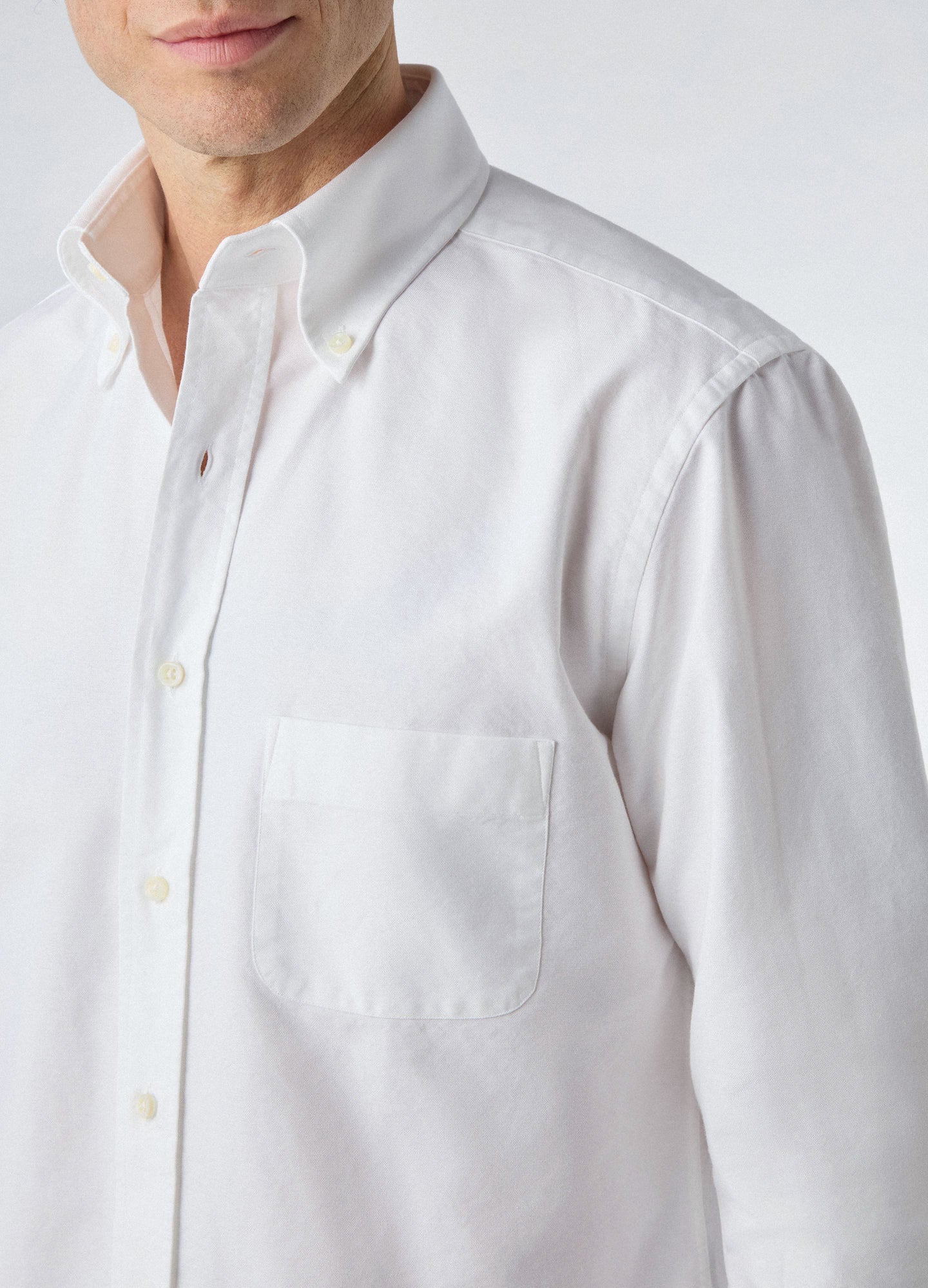 Ferdinand Oxford Button Down Shirt - White | Berg & Berg