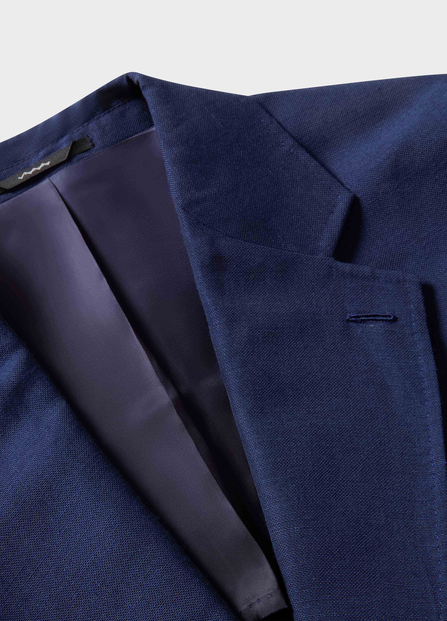 Don Sport Wool/Linen Suit Jacket - Navy Berg & Berg