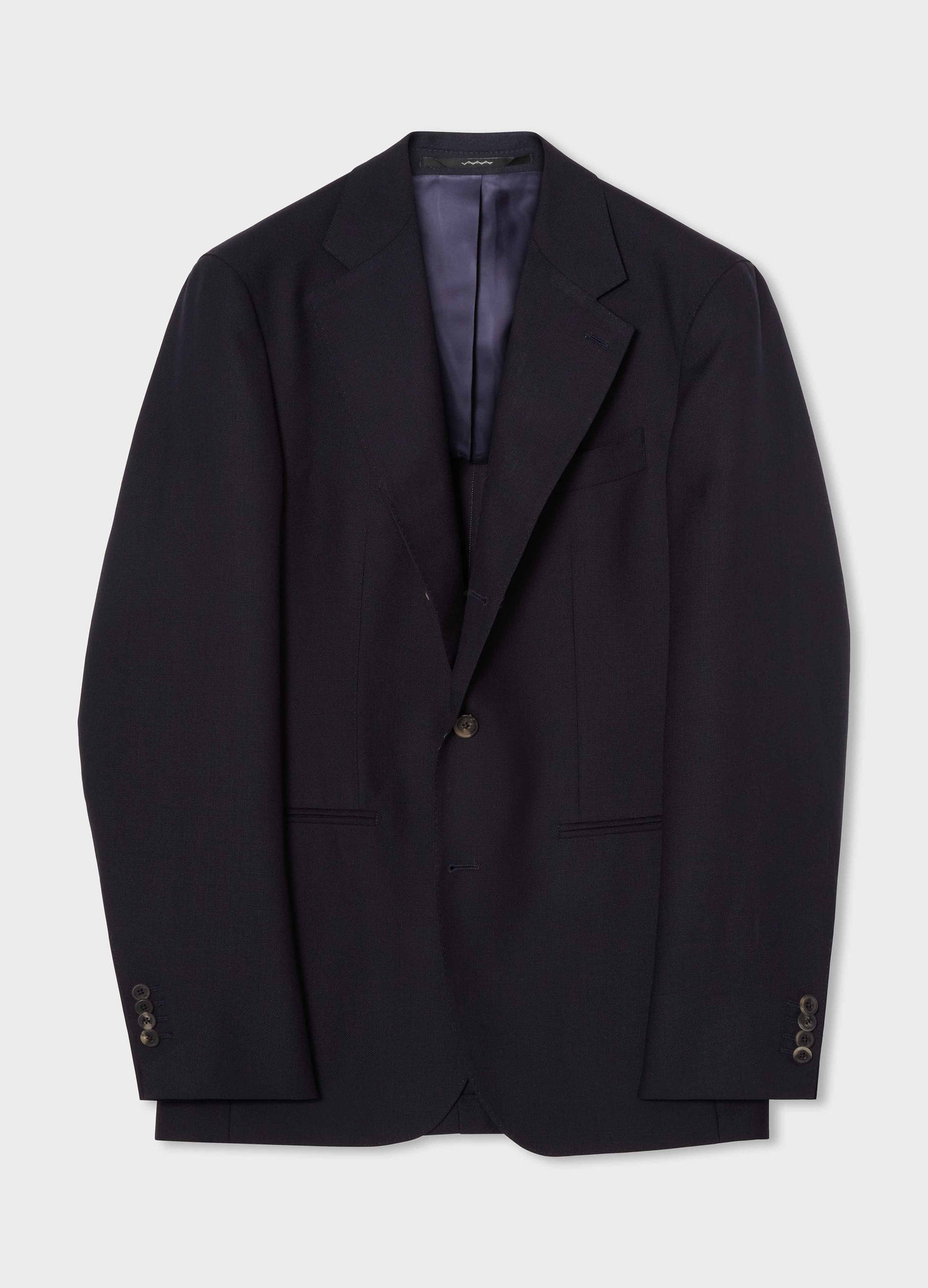 Don High Twist Suit Jacket - Navy Berg & Berg
