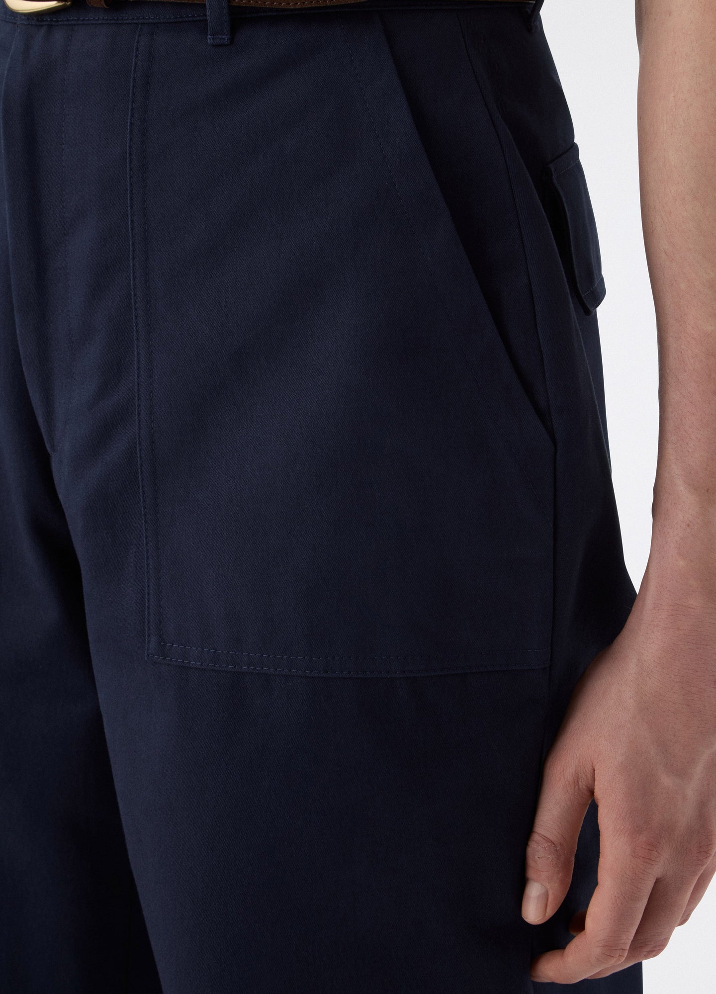 Albert Fatigue Trousers - Navy Berg & Berg