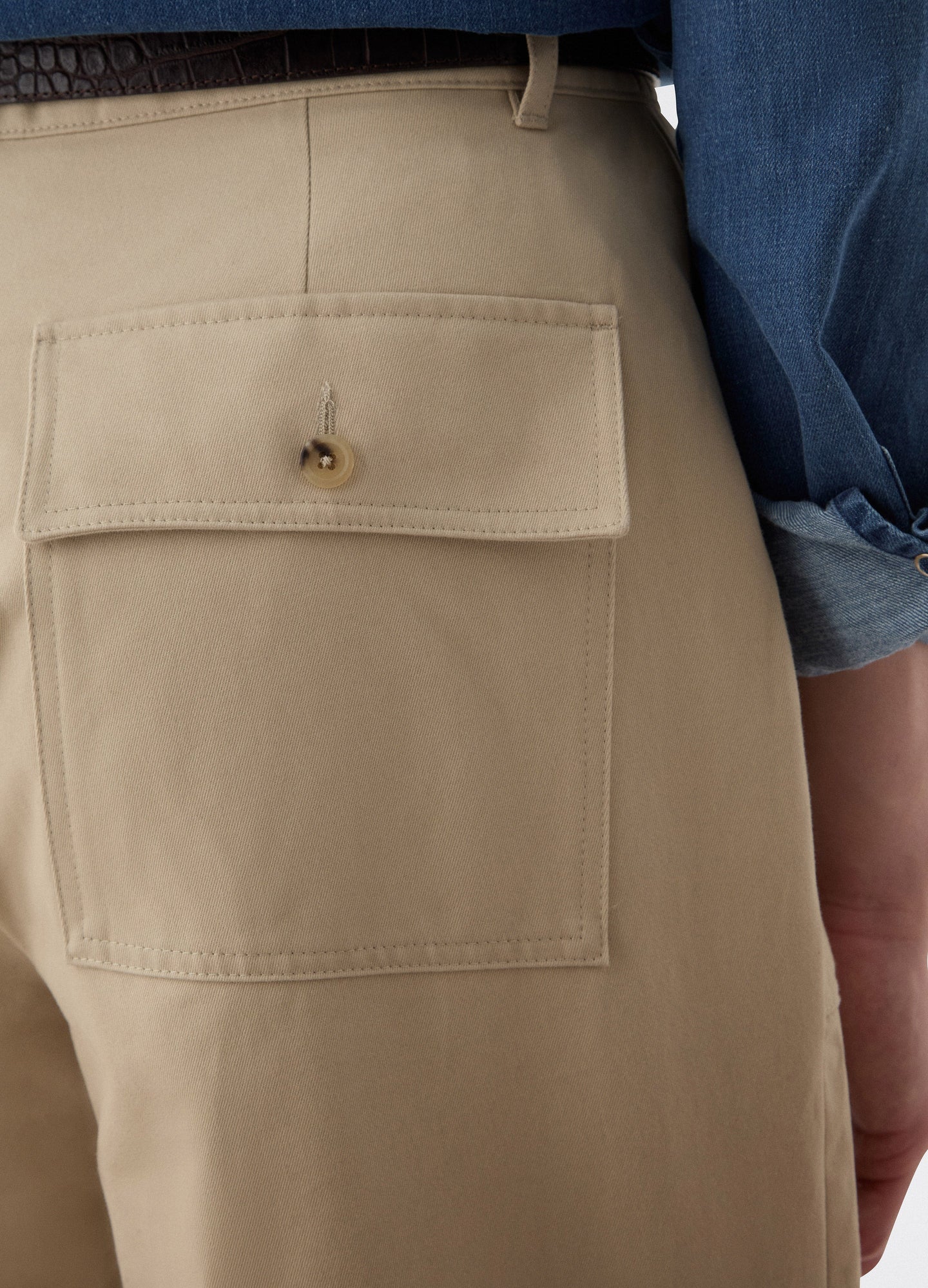Albert Fatigue Trousers - Tan Berg & Berg