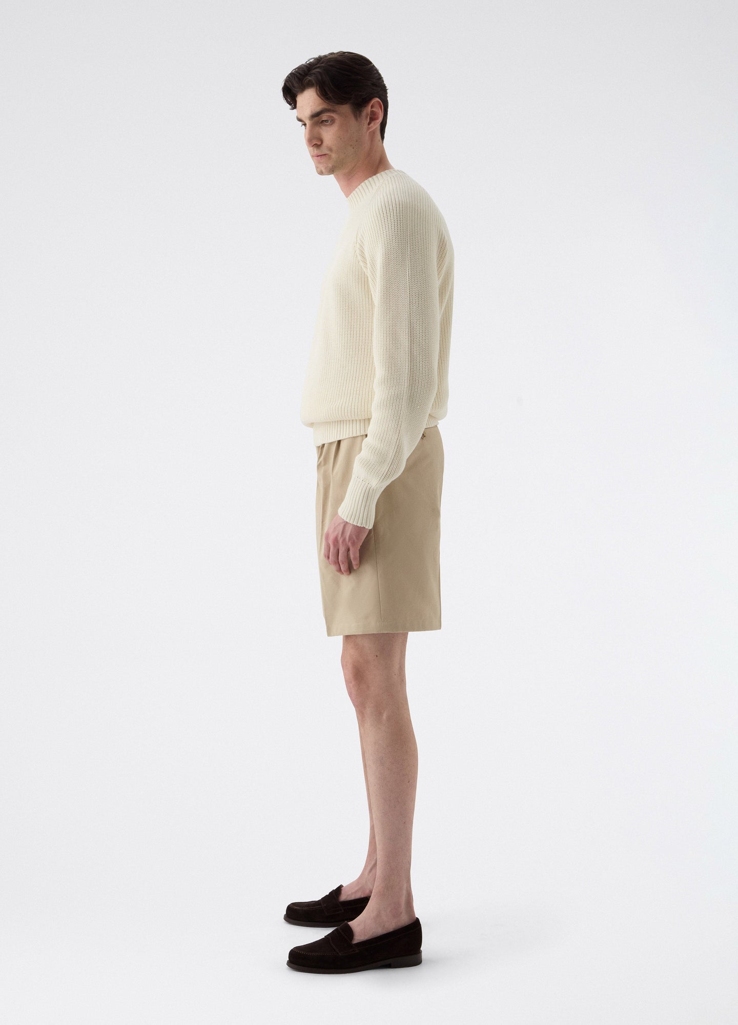 Antonello Cotton Shorts - Tan Berg & Berg