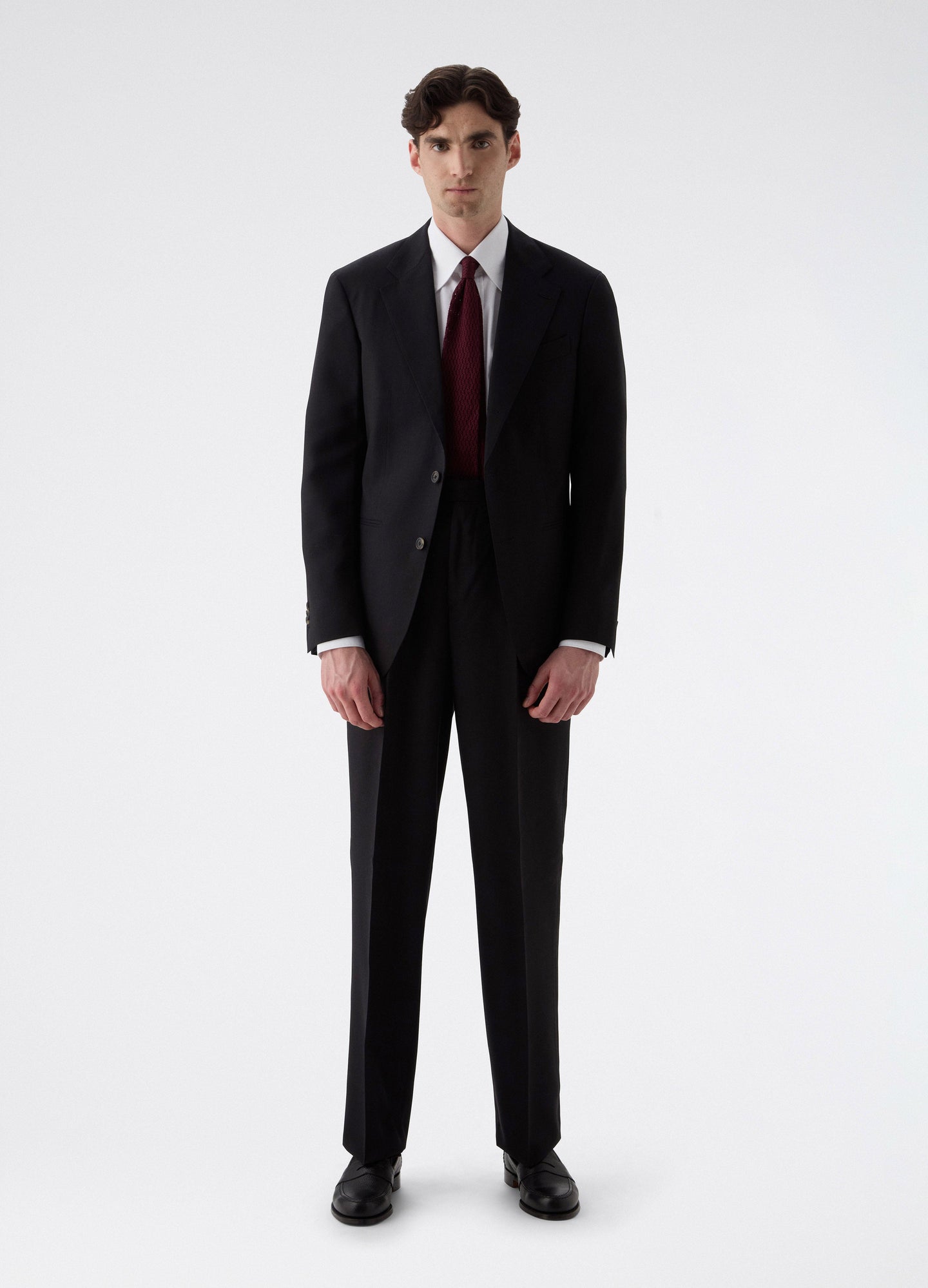 Don High Twist Suit Jacket - Black Berg & Berg
