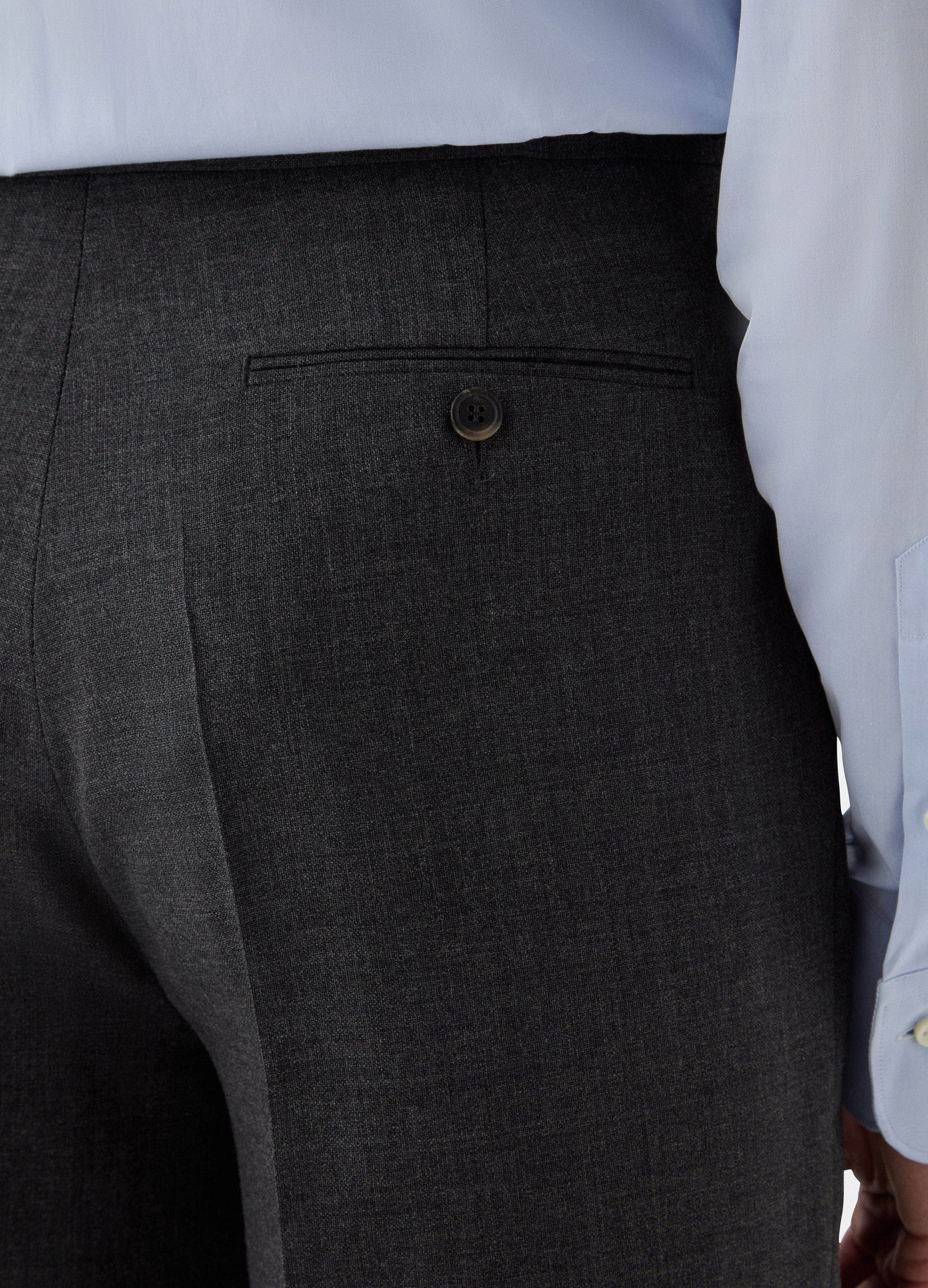 Don High Twist Suit Jacket - Mid Grey Berg & Berg