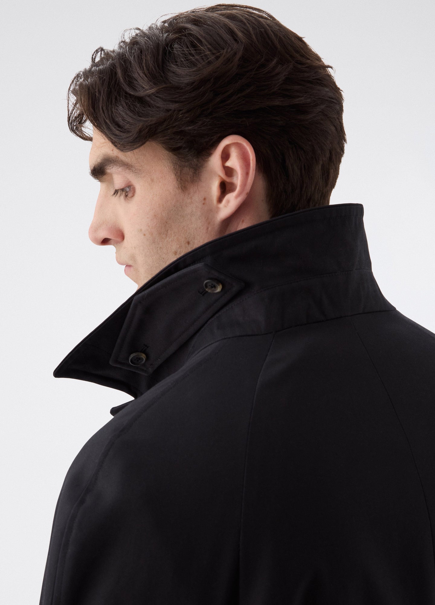 Nelson Raglan Coat - Navy Berg & Berg
