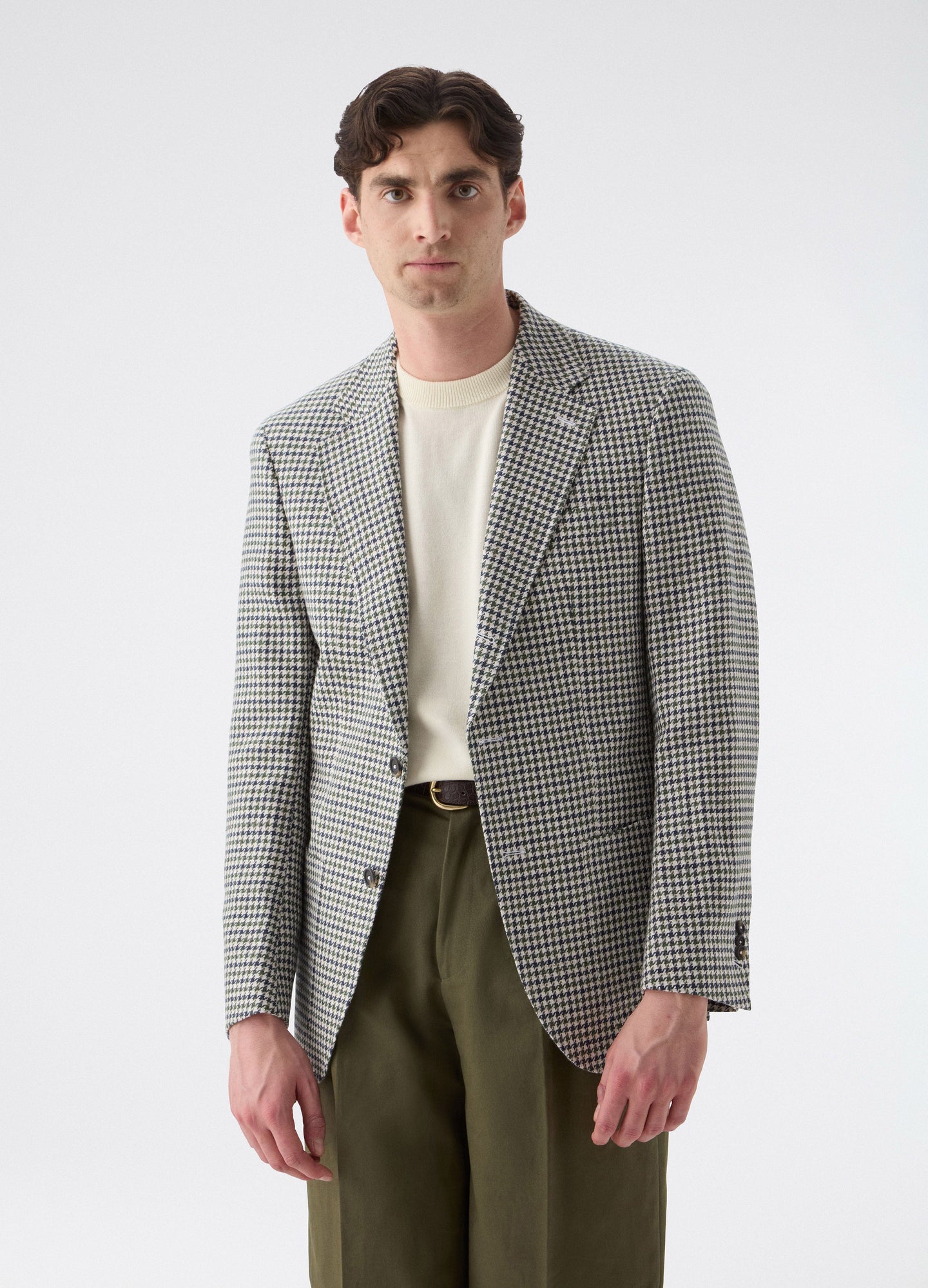 Don Sport Summer Tweed Jacket - Green/Blue Berg & Berg