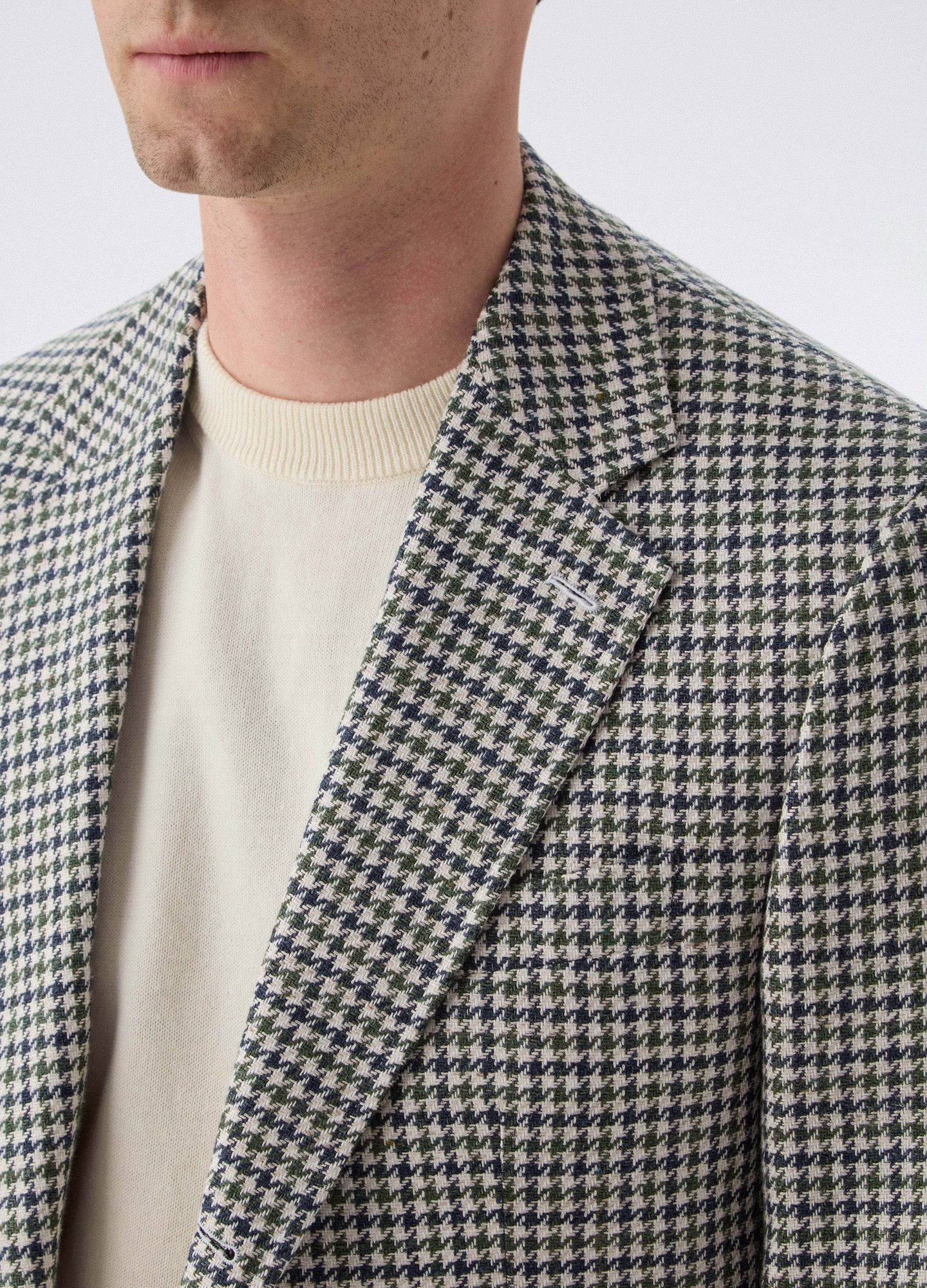 Don Sport Summer Tweed Jacket - Green/Blue Berg & Berg