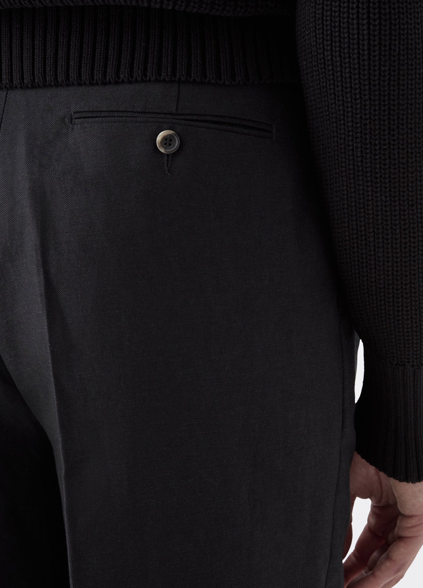 Don Sport Wool/Linen Suit Jacket - Black Berg & Berg