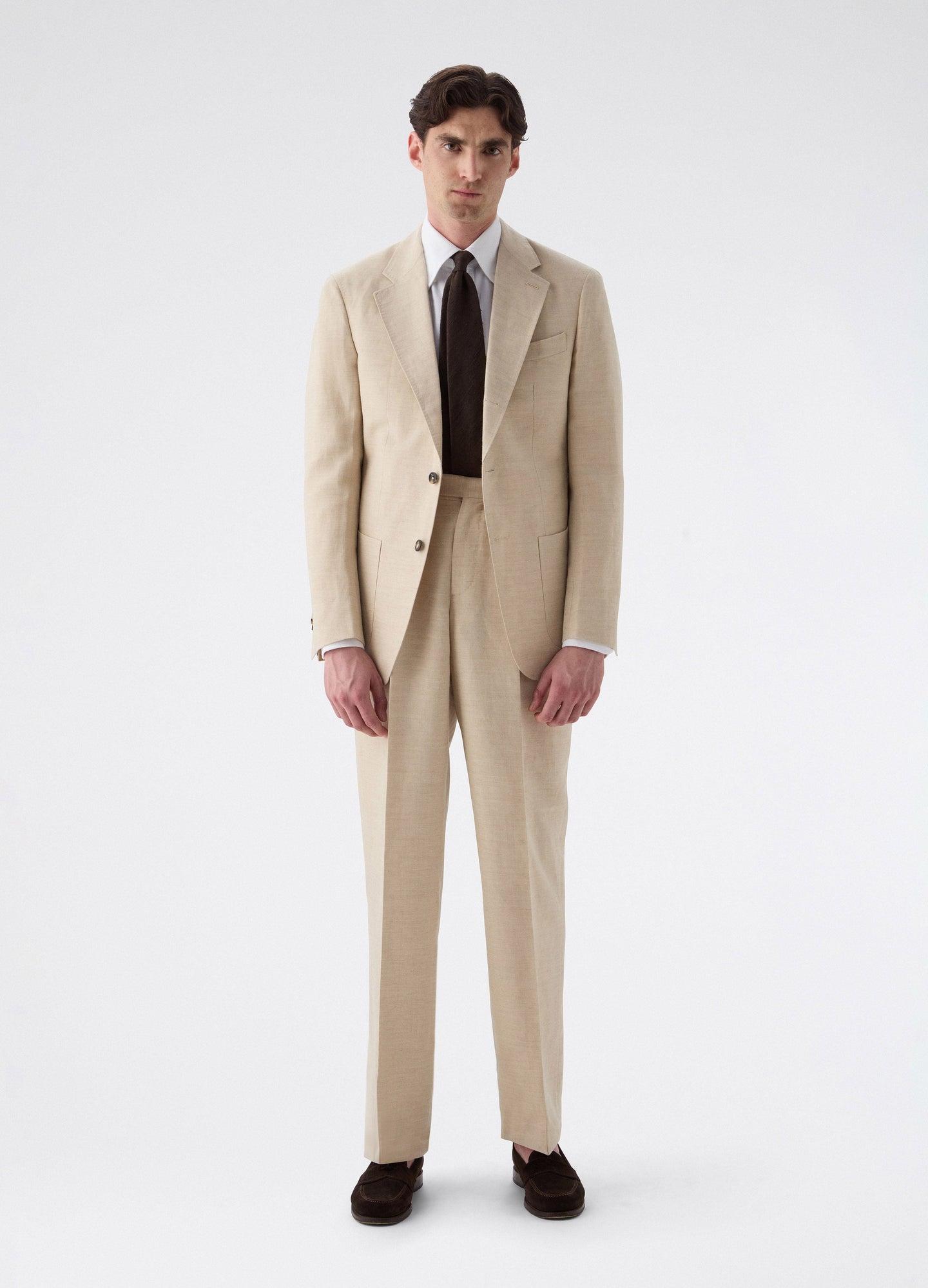 Don Sport Wool/Linen Suit Jacket - Sand Berg & Berg