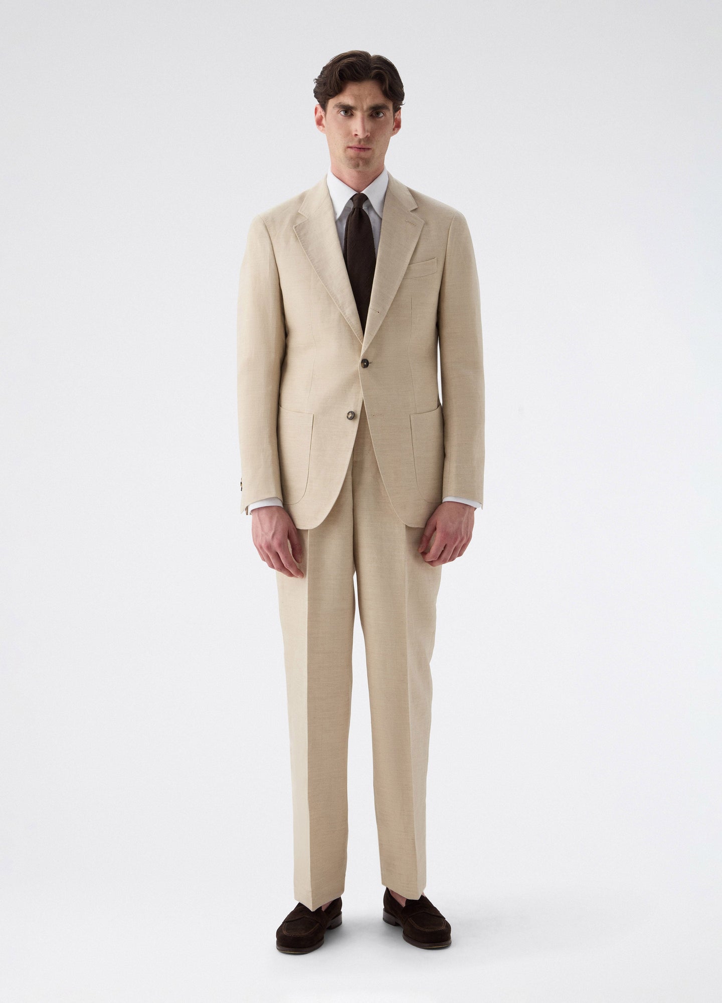 Don Sport Wool/Linen Suit Jacket - Sand Berg & Berg