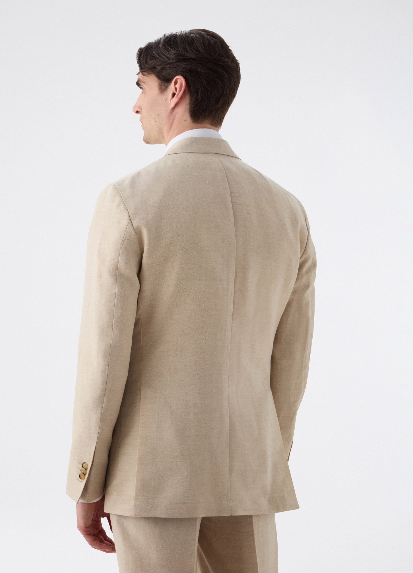 Don Sport Wool/Linen Suit Jacket - Sand Berg & Berg