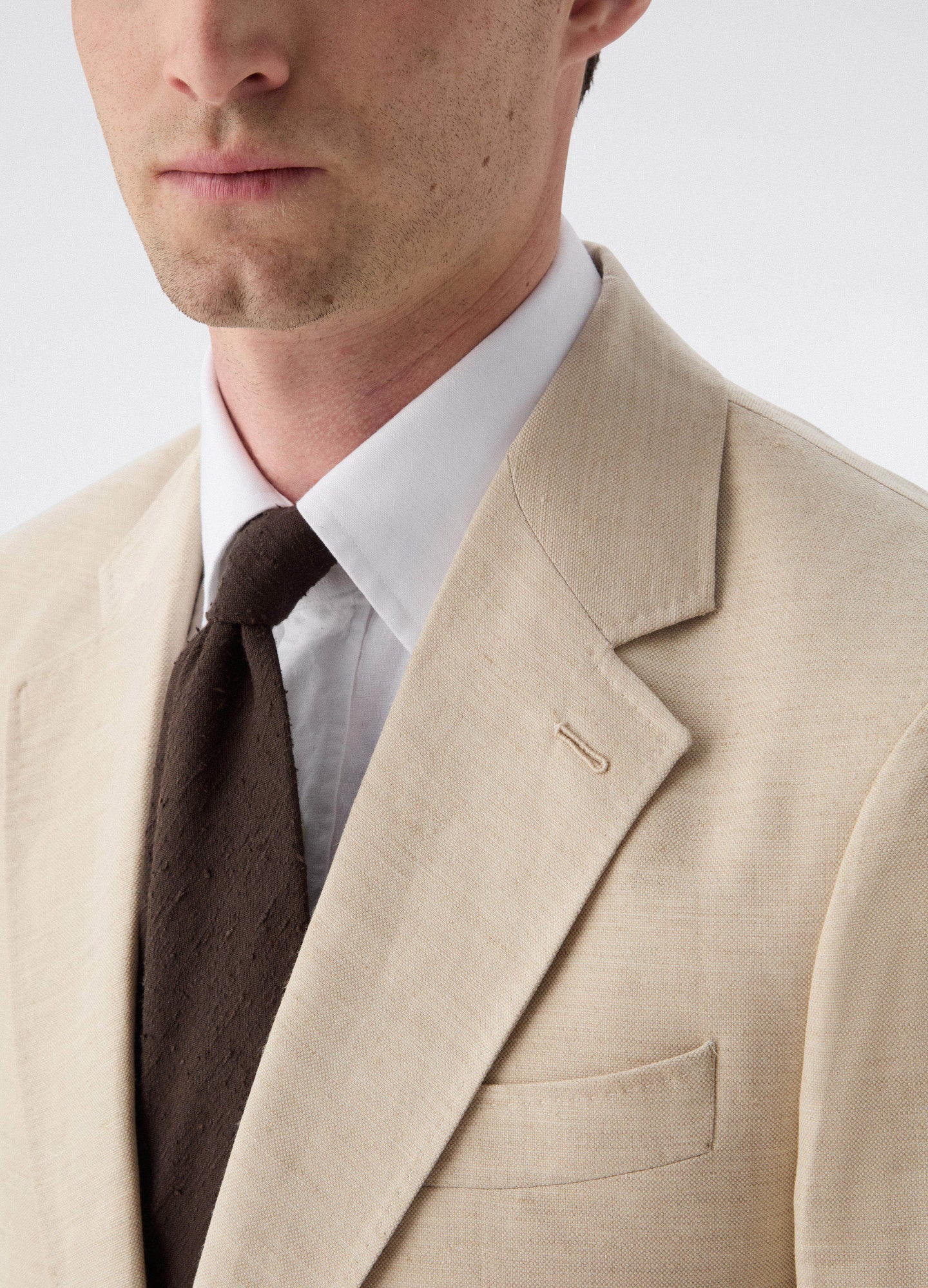 Don Sport Wool/Linen Suit Jacket - Sand Berg & Berg