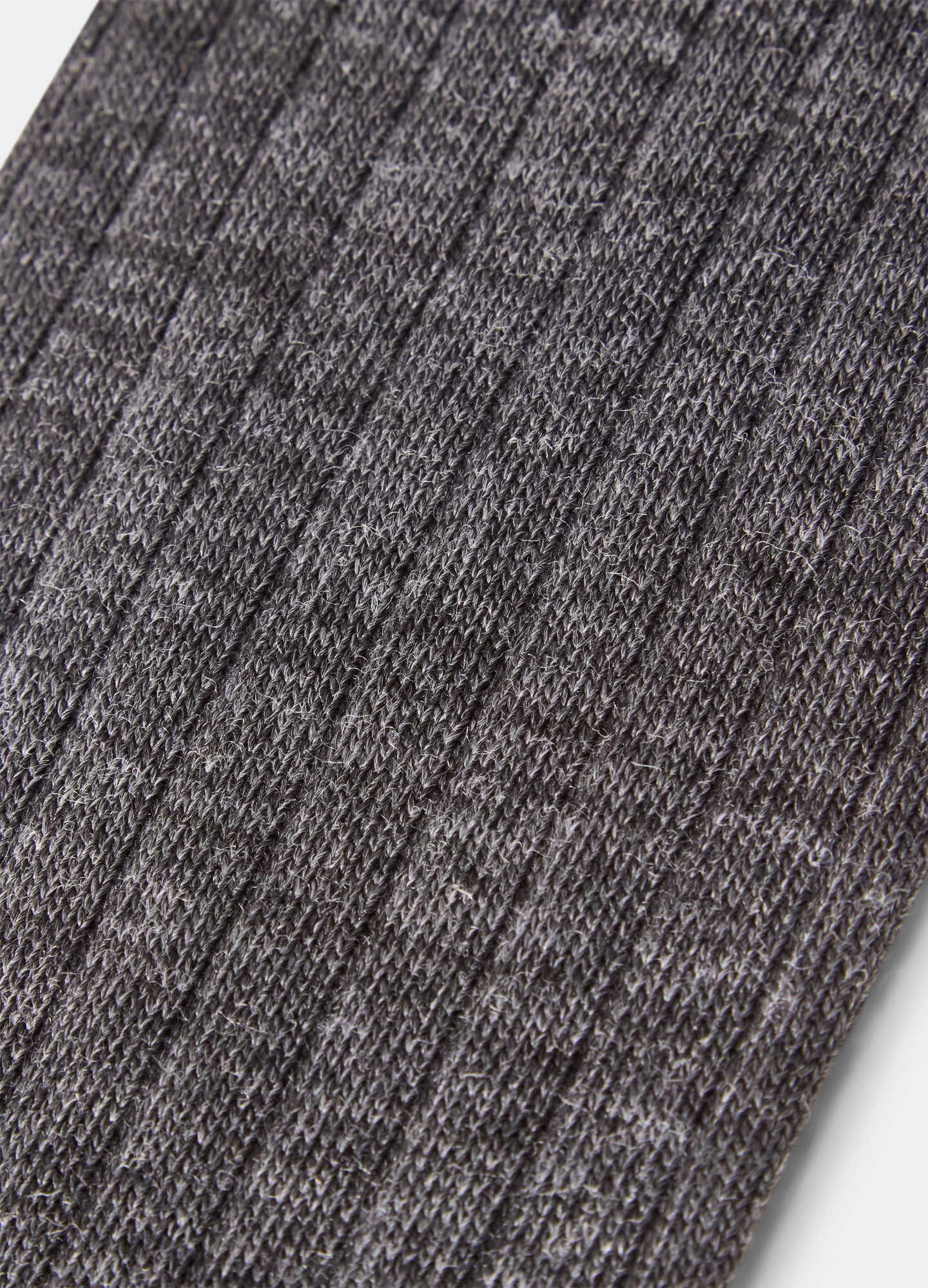 Over the Calf Wool Socks - Mid Grey Berg & Berg