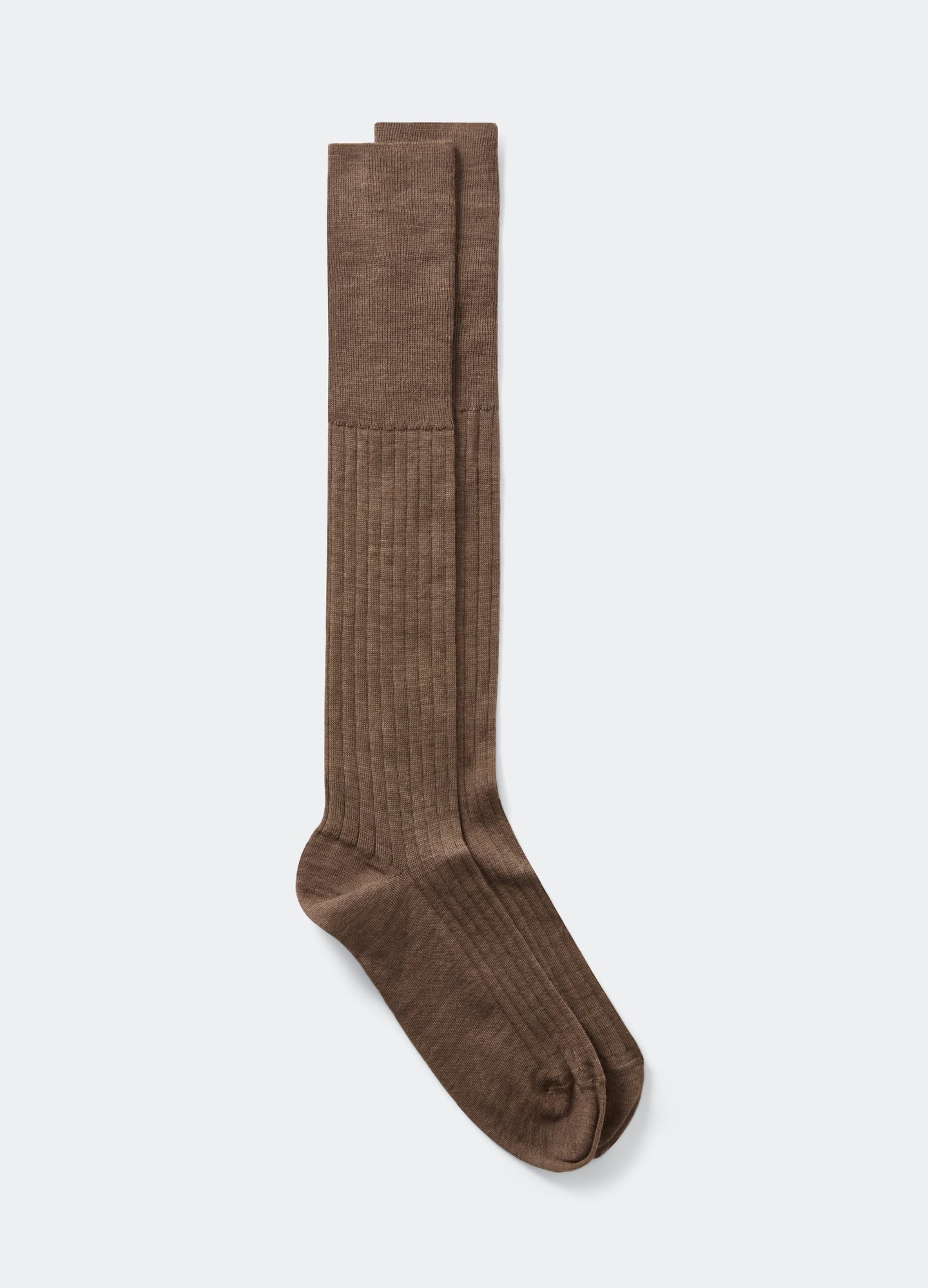 Over the Calf Wool Socks - Nougat Berg & Berg